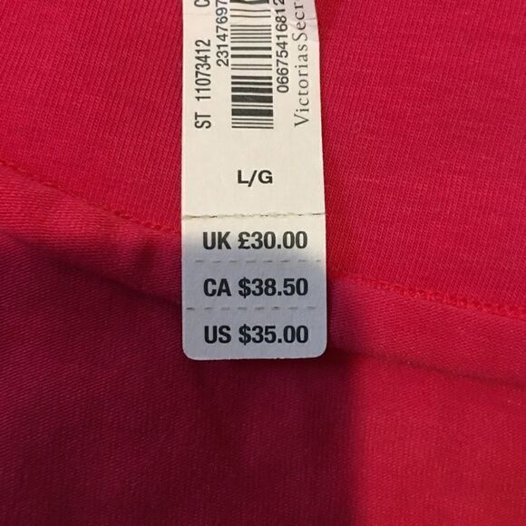 VICTORIA SECRET Red Cropped Top - Picture 6 of 7